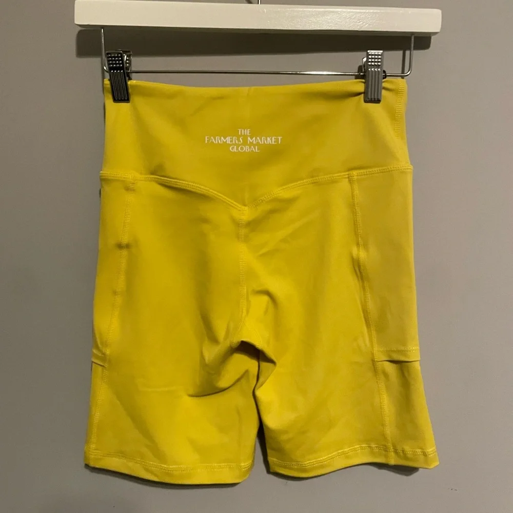 Farmer's Market Global Ball Pocket Biker Shorts / Mykonos yellow Size XS‎